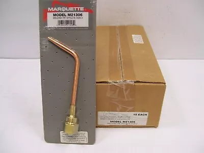 NEW 10 LOT Marquette #M21306 Torch Welding Nozzle Tips Style W Size 2 ( Victor ) • $154.99