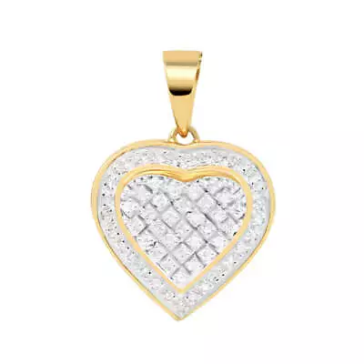 Heart Diamond Pendant | .21 CTW | 10K • $399