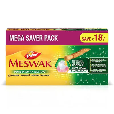 DABUR Meswak Complete Oral Care Toothpaste With Tooth Decay Prevention - 500Gm • $26.49