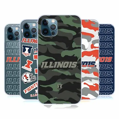 UNIVERSITY OF ILLINOIS U OF I GEL CASE FOR APPLE IPHONE PHONES • $19.95