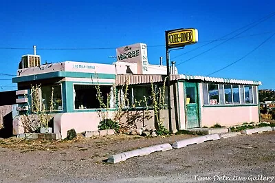 Abandoned Adobe Diner Tres Piedras New Mexico - 1980 - Vintage Photo Print • $10