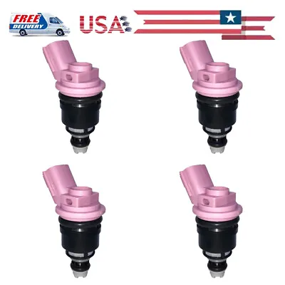 Set Of 4 OE Fuel Injector 16600-57Y01 For 1991-1999 Nissan 1.6L L4 GA16DE Engine • $29.97