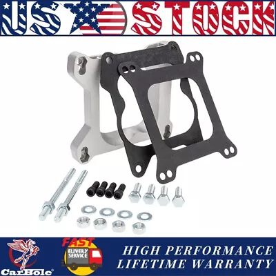 Edelbrock To Quadrajet Carburetor Adapter Q-Jet Spread Bore Square Kit 1932 NEW • $22.99