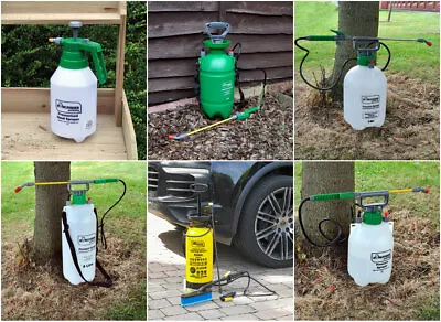 £11.79 • Buy Garden Pressure Sprayer Weed Killer Water Spray Bottle With Strap Fence Handheld