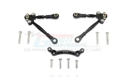 GPM Racing Aluminum Front Tie Rods Stabilizer - For Traxxas 4-Tec 2.0 GT049F-BK • $23.90