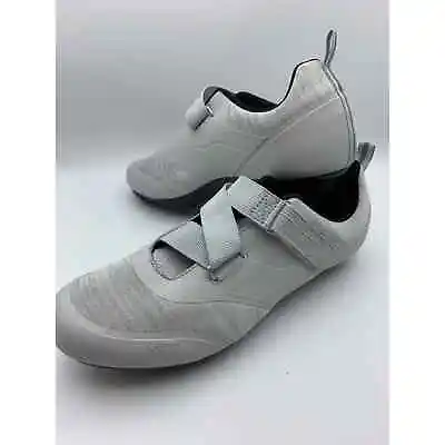 HongHe MTB Or Indoor Cycling Shoes Light Gray Men's Sz 9.5 • $26.81