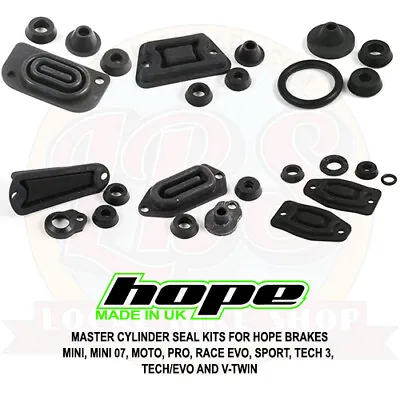 Hope Brakes Master Cylinder Complete Seal Kits - Mini Moto Tech 3 4 Race - New • $19.99