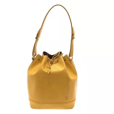 Auth LOUIS VUITTON Noe M44009 Jaune Epi AR0954 Shoulder Bag • $191