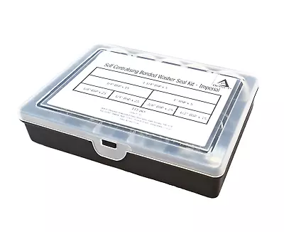 £27.25 • Buy Imperial Dowty Washer Bonded Seal Kit - Sizes 1/8  BSP To 1 1/4  BSP - 115 Pcs