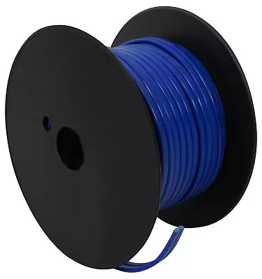 Rockville R14G50MS-BL 50 Foot Spool Marine Waterproof 14 AWG Speaker Wire • $12.95