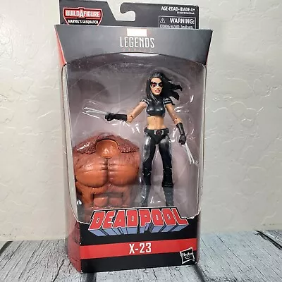 Hasbro Marvel Legends Deadpool X-23 Sasquatch BAF 6  Action Figure 2017 New • $25.49