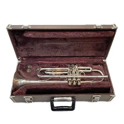 Yamaha YTR-3320S Trumpet Silver Plated With Case USED Japan F/S • £355.48