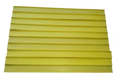 Matchbox Superfast Track 20ft YELLOW TRACK SECTIONS - 10 X 2ft Tracks No Box • £14.99