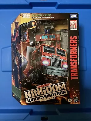 New Transformers Optimus Prime Kingdom War For Cybertron Trilogy Leader Figure • $185