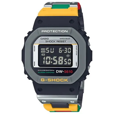 CASIO G-SHOCK DW-5610MT-1JF Gray MixTape Multicolor Model Men's Watch New In Box • $184