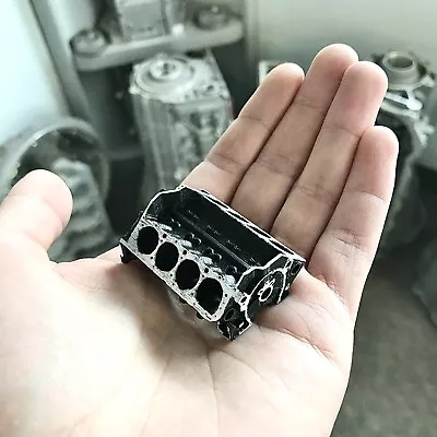 $15.99 • Buy Miniature Small Block Chevy V8 - Model Chevrolet Engine Block- Replica GM Engine