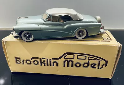 Brooklin Models 1/43 Scale BRK20 Buick Skylark Convertible Met Light Green 1953 • £30