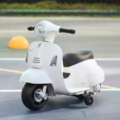 Vespa Licensed Kids Ride On Motorcycle 6V Battery Powered Electric Toys • £66.99