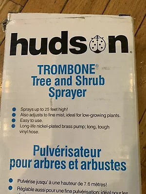 Hudson Tree And Shrub Sprayer Hudson Trombone NEW Open Box Hose Model 61224  • $68