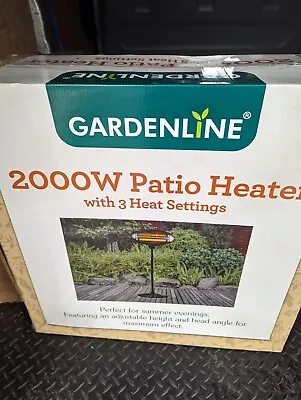 ALDI Gardenline 2000W Outdoor Halogen Patio Heater • £35