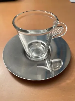 Nespresso Espresso Cup And Stainless Steel Saucer • £6