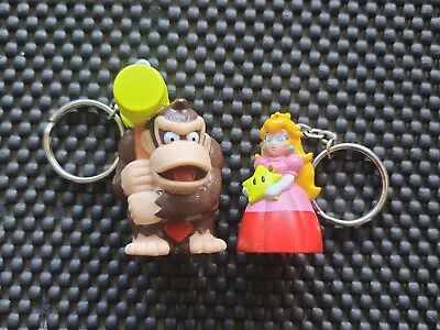 Vintage Nintendo Mario Party Keychain Figure N64 NES Rare Promo Lot PEACH D KONG • $50