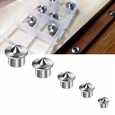 Stainless Steel Dowel Pin Centers Set 5pcs Dowel Pins Of 1/4 3/8 5/16 7/16 1 • $9.91