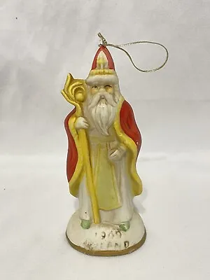 Vintage - 5.5” Santa Claus Poland 1909 Christmas Figurine Holiday Ornament • $12