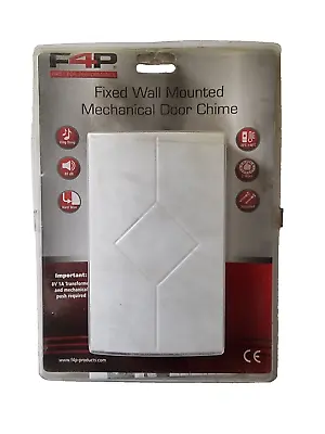 F4P Fixed Wall Mounted Mechanical Door Chime • £8.99