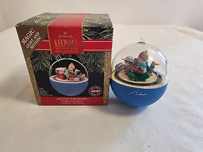 Children's Express Hallmark Ornament 1990 Magic Light Motion Artists' Favorites • £28.90