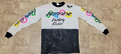 Vintage 1980s Zeronine Factory Rider Jersey XL M&M Racing Old School BMX  JMC CW • $200