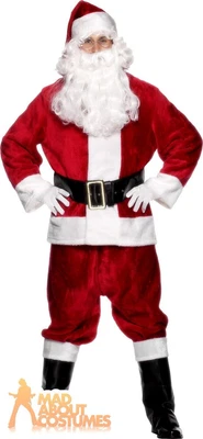 £4.99 • Buy Adult Santa Claus Belt With Buckle Father Christmas Fancy Dress Outfit Accessory