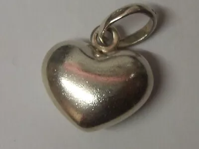 Genuine Links Of London Puffed Heart Charm : Fully Hallmarked • £12.50