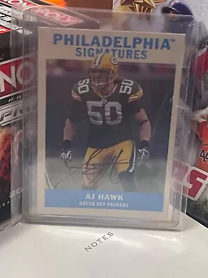 2009 Upper Deck Philadelphia AJ HAWK Auto Autograph Signature🔥Green Bay Packers • $9.99