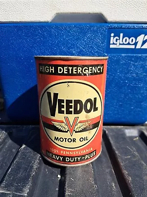 Vintage Veedol Oil Can • $90