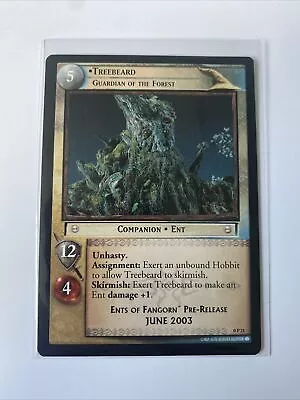 Lotr Ccg - Treebeard Guardian Of The Forest 0P21 / Promo Card NM/M • £9.95