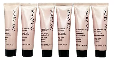 6 Pack Mary Kay Extra Emollient Night Cream Travel Size 0.42 Oz Each • $19.99