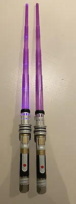 $50 • Buy STAR WARS Purple BUILD YOUR OWN ULTIMATE LIGHTSABER 2007 Hasbro