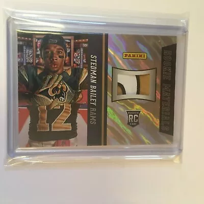 2013 Panini Nationals Rookie Material Gloves #31 Stedman Bailey - Silver Waves • $13.99