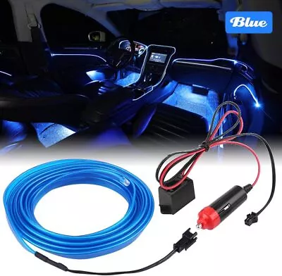 Neon LED Car Interior DIY Atmosphere Wire Strip Light Decor Lamp Accessories 12V • $6.96