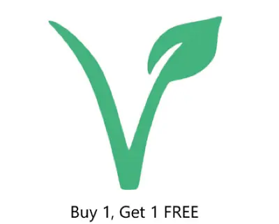 ~*~ VEGAN Logo Vinyl Decal Wall Buy 1 Get 1 Free Healthy • $0.99
