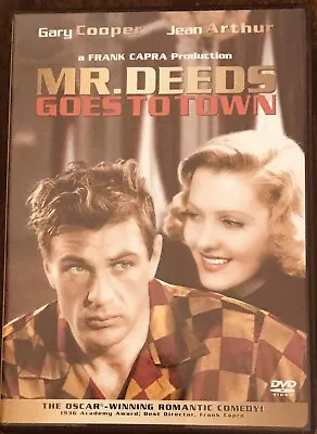 Mr.DEEDS GOES TO TOWN: Gary Cooper : LN DVD Free Shipping • $7.90