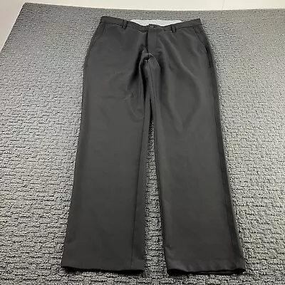 FootJoy FJ Golf Pants Mens 36x30 Black Straight Leg Performance Stretch • $22.99