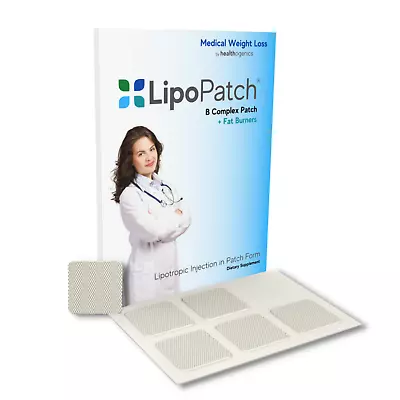 LipoPatch® Fat Burning Lipotropic Injection Patches 30 Day Supply • $49