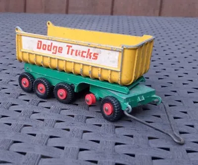 Matchbox K-16 Fruehauf Tipper Trailer Dodge Trucks • $4.98