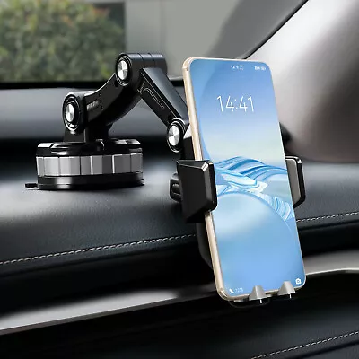 $19.59 • Buy 360° Universal Car Dash Mount Holder Cradle For Mobile Phone GPS Dashboard Truck