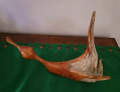 Unique Driftwood Hand Carved Duck By Juried Award Winner Brent Freed • $99.99