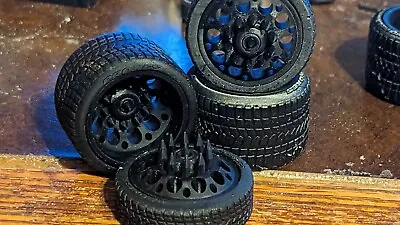 1/24 Scale 3d Printed Dually Wheels  • $12