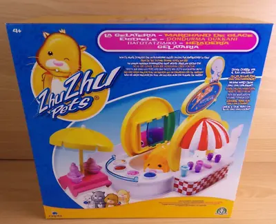 £14 • Buy Zhu Zhu Hamster Pets Ice Cream Playset In Original Box