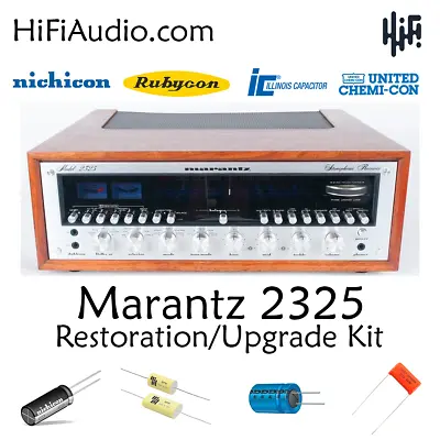 Marantz 2325 Receiver Rebuild Restoration Recap Service Kit Fix Repair Capacitor • $195